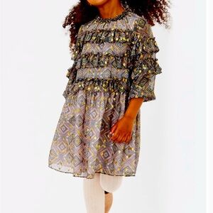 Like New Designer Girls Velveteen Luna Dress